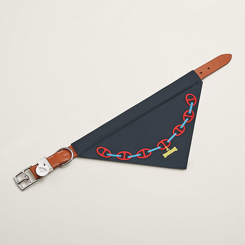 Maillons dog bandana, L | Hermès USA